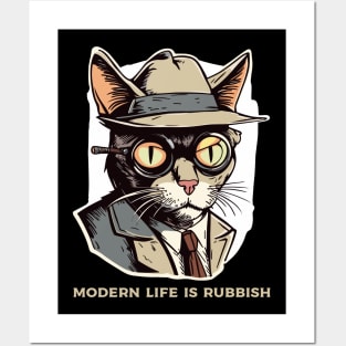 modern life is rubbish Posters and Art